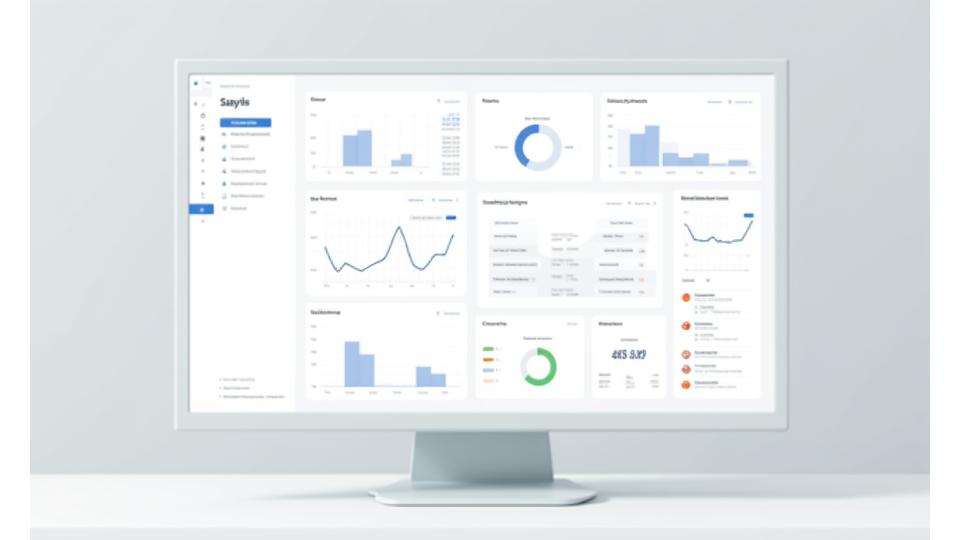 Dashboard mit verschiedenen Diagrammen und Metriken für Lernengagement
